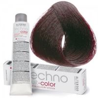 Краска для волос перманентная Techno Fruit Color 4/6 каштановый красный, 100мл Краска для волос перманентная Techno Fruit Color 4/6 каштановый красный, 100мл