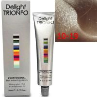 Стойкая крем-краска для волос   Trionfo 10-19 Светлый блондин сандре фиолетовый 60мл