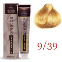 Крем краска для волос Colorianne Prestige ТОН - 9/39 Очень светлый блонд саванна, 100мл