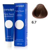 Стойкая крем-краска д/волос Profy Touch 6.7, 100 мл.
