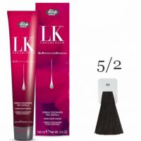 Краска для волос LK OPC Oil Protection Complex 5/2 светло-каштановый пепельный, 100мл