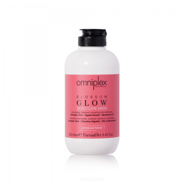 Востанавливающая маска с растительным кератином Omniplex Blossom Glow Mask, 250мл
