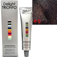 Стойкая крем-краска для волос   Trionfo 4-5 Средний коричневый золотистый 60мл