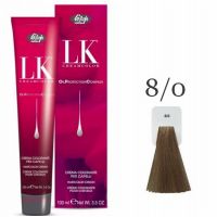 Краска для волос LK OPC Oil Protection Complex 8/0 светлый блондин, 100мл