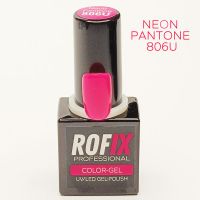 Гель-лак Rofix Color-Gel Neon PANTONE 806U, 10гр Гель-лак Rofix Color-Gel Neon PANTONE 806U, 10гр