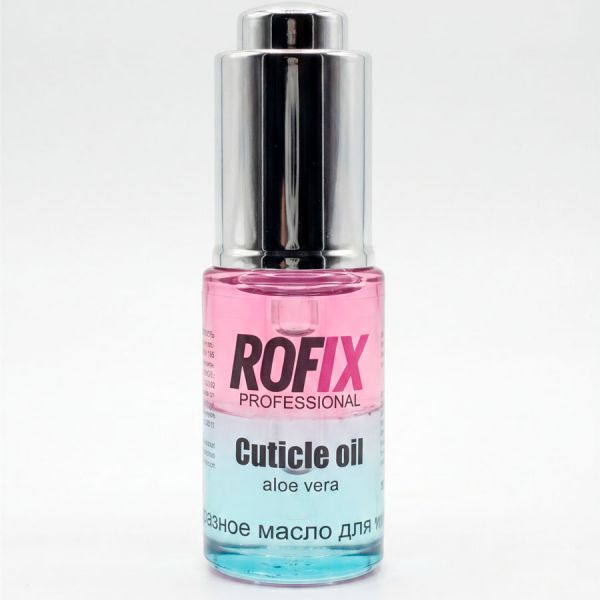 Масло для кутикулы двухфазное Rofix Cuticle oil Aloe Vera, 15мл Масло для кутикулы двухфазное Rofix Cuticle oil Aloe Vera, 15мл