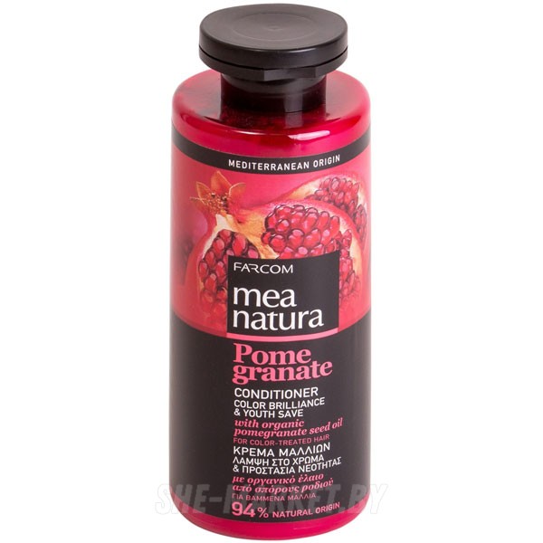 Кондиционер с маслом граната для окрашенных волос Natural Pomegranate, 300мл.
