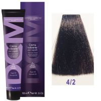Крем-краска DCM Hair Color Cream HOP Complex 4/2 100мл