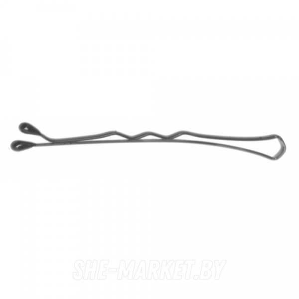 Невидимки серебристые, волна 40мм, 200гр, в коробке