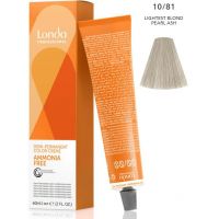 Интенсивное тонирование волос Londacolor 10/81 Яркий блонд (перламутро-пепельный) 60мл Интенсивное тонирование волос Londacolor 10/81 Яркий блонд (перламутро-пепельный) 60мл