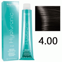 Крем-краска для волос Hyaluronic acid  4.00 Коричневый интенсивный, 100 мл