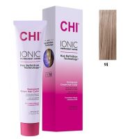Безаммиачная крем-краска для волос Ionic Permanent Shine Hair Color 9I, 85гр