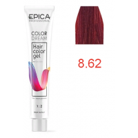 Гель-краска COLORDREAM 8.62 светло-русый красно-фиолетовый, 100мл