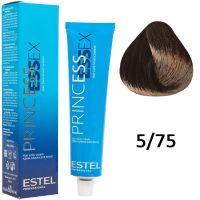 Крем-краска для волос PRINCESS ESSEX 5/75 темный палисандр 60мл