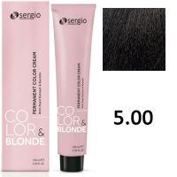 Крем-краска для волос Color Blonde ТОН - 5.00 светло-коричневый интенсивный, 100мл