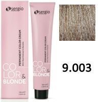 Крем-краска для волос Color Blonde ТОН - 9.003 светлый блондин натуральный карамельный, 100мл