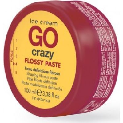 Паста для придания формы волосам GO crazy Flossy paste, 100мл