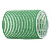 Бигуди-липучки, зеленые d 48мм., 12шт/упк