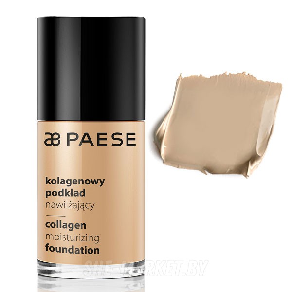 Тональный крем увлажняющий с коллагеном Collagen moisturizing foundation ТОН - 303N золотой беж, 30мл