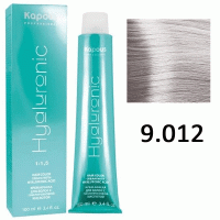 Крем-краска для волос Hyaluronic acid 9.012 Очень светлый блондин прозрачный табачный, 100 мл Крем-краска для волос Hyaluronic acid 9.012 Очень светлый блондин прозрачный табачный, 100 мл