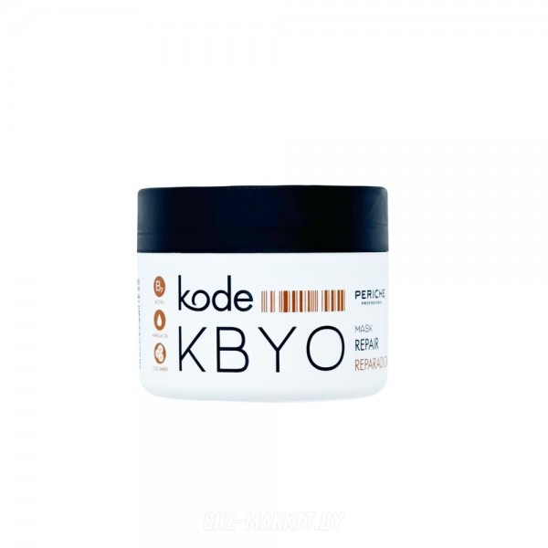 Маска для волос с биотином Kode KBYO Mask Repair Reparadora, 250мл