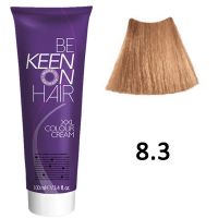 Крем-краска для волос COLOUR CREAM ТОН - 8.3 Золотистый блондин/Blond Gold, 100мл
