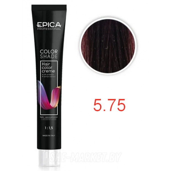 Крем-краска COLORSHADE 5.75 светлый шатен палисандр, 100мл