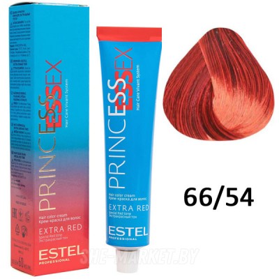 Крем-краска для волос Princess Essex Extra Red 66/54 испанская коррида 60мл