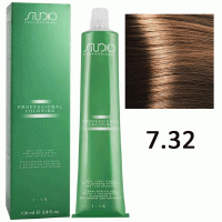 Крем-краска для волос Studio Professional Coloring 7.32 золотисто-перламутровый блонд , 100мл