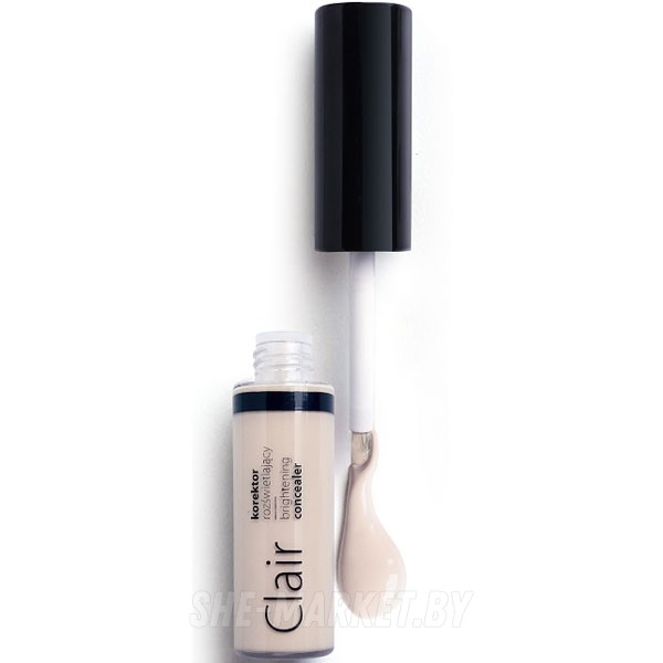 Светоотражающий корректор Clair Brightening concealer ТОН - светлый бежевый № 1, 6мл