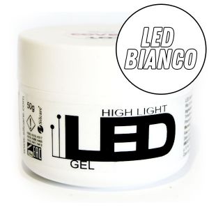 LED Bianco - белый гель для наращивания ногтей, 50гр