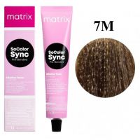 Крем-краска для волос SoСolor Sync Pre-Bonded 7M 90мл