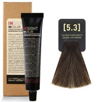 Крем-краска для волос Incolor permanent color ТОН 5.3, 60мл