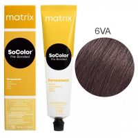 Крем-краска для волос SoColor Pre-Bonded 6VA 90мл