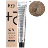 Стойкая крем-краска для волос EVE Experience 9.07 холодный очень светлый блондин, 100 мл
