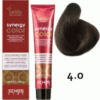Безаммиачная краска для волос SELIAR SYNERGY COLOR 4.0 CHESTNUT Интенсивный каштановый