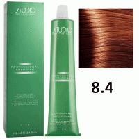 Крем-краска для волос Studio Professional Coloring 8.4 светлый медно-коричневый блонд, 100мл