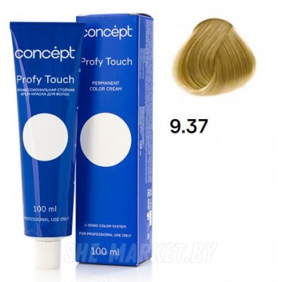 Стойкая крем-краска д/волос Profy Touch 9.37, 100 мл.