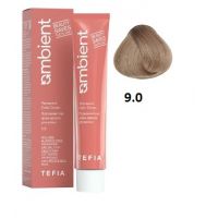 Перманентная крем-краска для волос AMBIENT тон 9.0, 60мл
