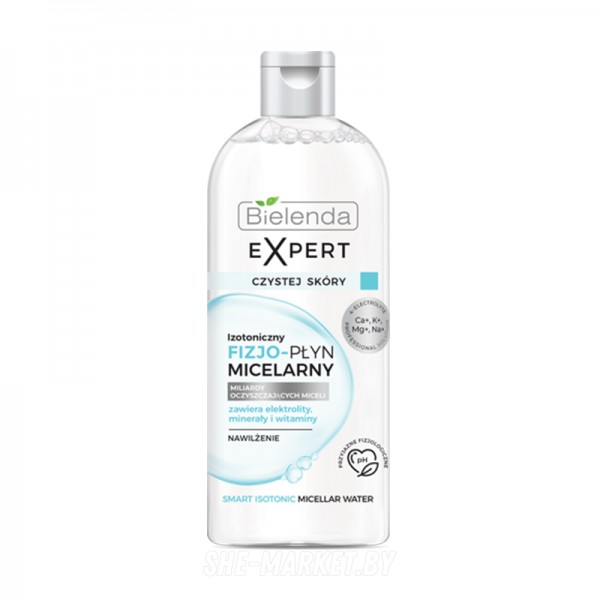 Изотоническая мицеллярная вода увлажняющая CLEAN SKIN EXPERT, 400мл