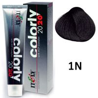 Краска для волос Сolorly 2020 ТОН 1N Черный, 60мл