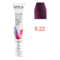 Гель-краска COLORDREAM 9.22 блондин фиолетовый интенсивный, 100мл
