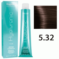 Крем-краска для волос Hyaluronic acid  5.32 Светлый коричневый палисандр, 100 мл