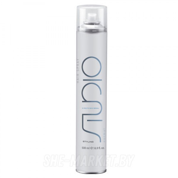 Лак аэрозольный для волос нормальной фиксации Studio Styling Hair Spray, 500мл.