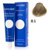 Стойкая крем-краска д/волос Profy Touch 8.1, 100 мл.
