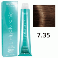 Крем-краска для волос Hyaluronic acid 7.35 Блондин каштановый, 100 мл Крем-краска для волос Hyaluronic acid 7.35 Блондин каштановый, 100 мл