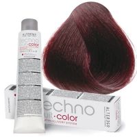 Краска для волос перманентная Techno Fruit Color 5/6 светло-каштановый огненно-красный, 100мл Краска для волос перманентная Techno Fruit Color 5/6 светло-каштановый огненно-красный, 100мл