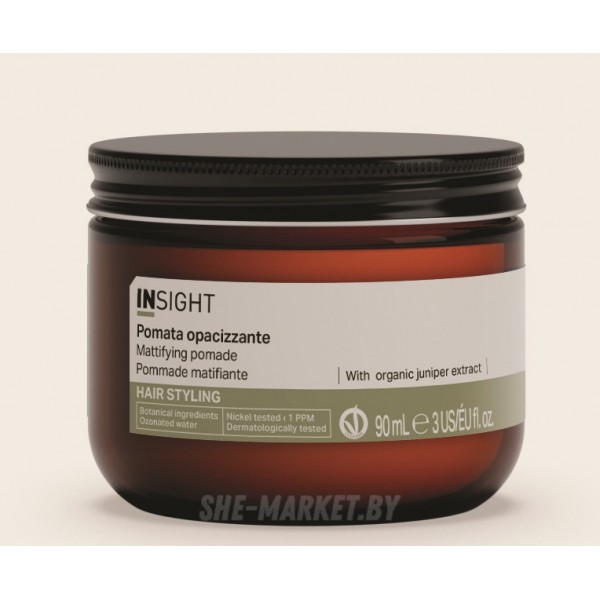 Моделирующая паста для волос с матирующим эффектом MATTIFYING POMADE, 90мл