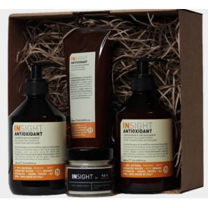 Бокс ANTIOXIDANT: Шампунь Rejuvenating Shampoo, 400мл + Кондиционер Rejuvenating Conditioner, 400мл + Маска Rejuvenating Mask,250мл + Свеча ароматическая соевая в банке, 100мл