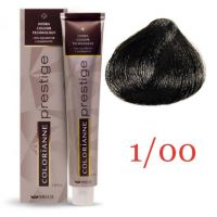 Крем-краска для волос Colorianne Prestige ТОН - 1/00 Черный 100мл Крем-краска для волос Colorianne Prestige ТОН - 1/00 Черный 100мл